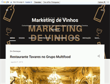 Tablet Screenshot of marketingvinhos.com